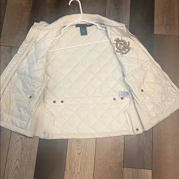 Ralph Lauren Polo Crest Quilted Vest Womens XL Full Zip - Picture 2 of 6